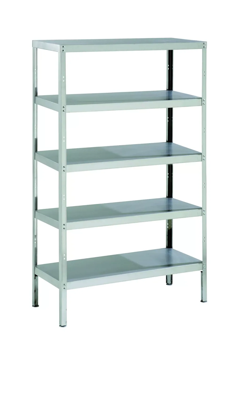 Parry S-Steel RACK5S 1200X400X1800, 5 x shelves. - islandcatering