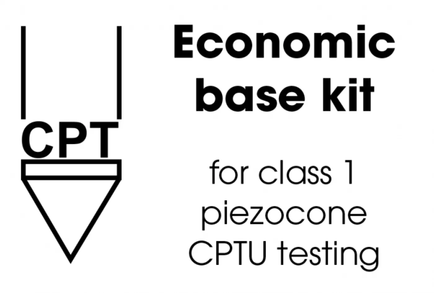Base Kit for Piezocone CPTU (Economic) - 1