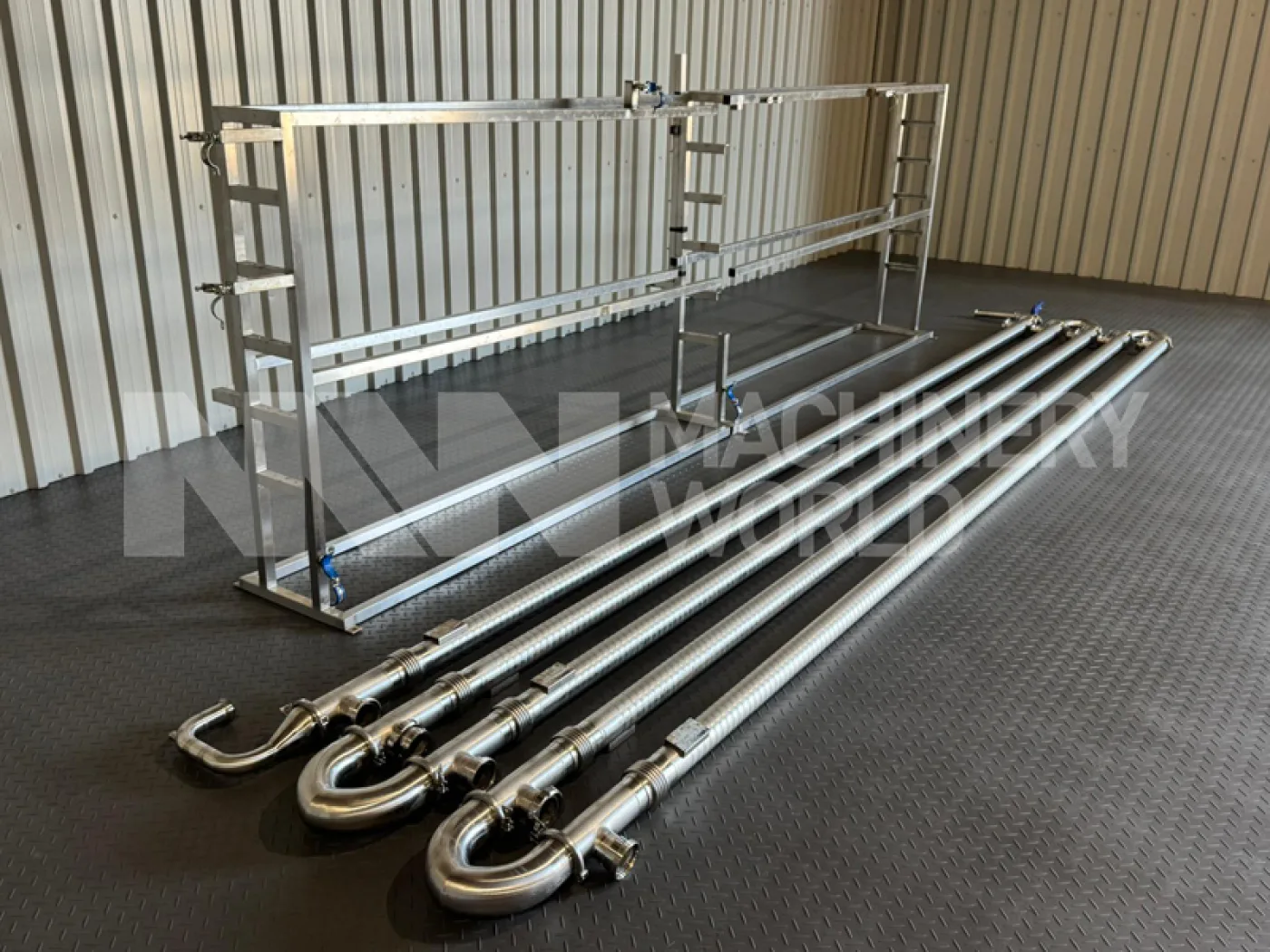 MBS MLW88 Corrugated Shell-In-Tube Tubular Heat Exchanger (Year 2020) - 1