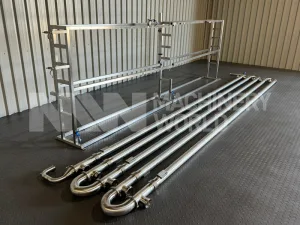 MBS MLW88 Corrugated Shell-In-Tube Tubular Heat Exchanger (Year 2020)