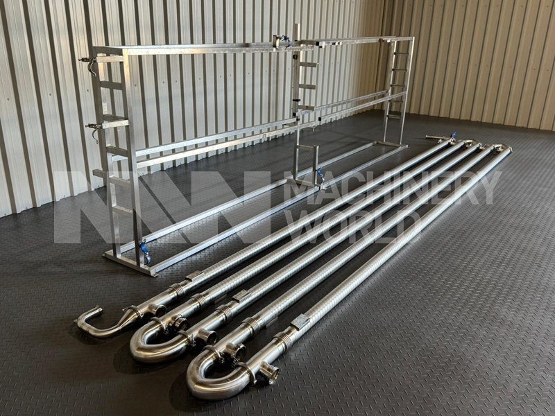 MBS MLW88 Corrugated Shell-In-Tube Tubular Heat Exchanger (Year 2020)