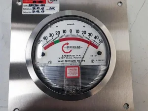Briem Differenzdruckmessgerät Serie2300 -50 bis +50 Pascal