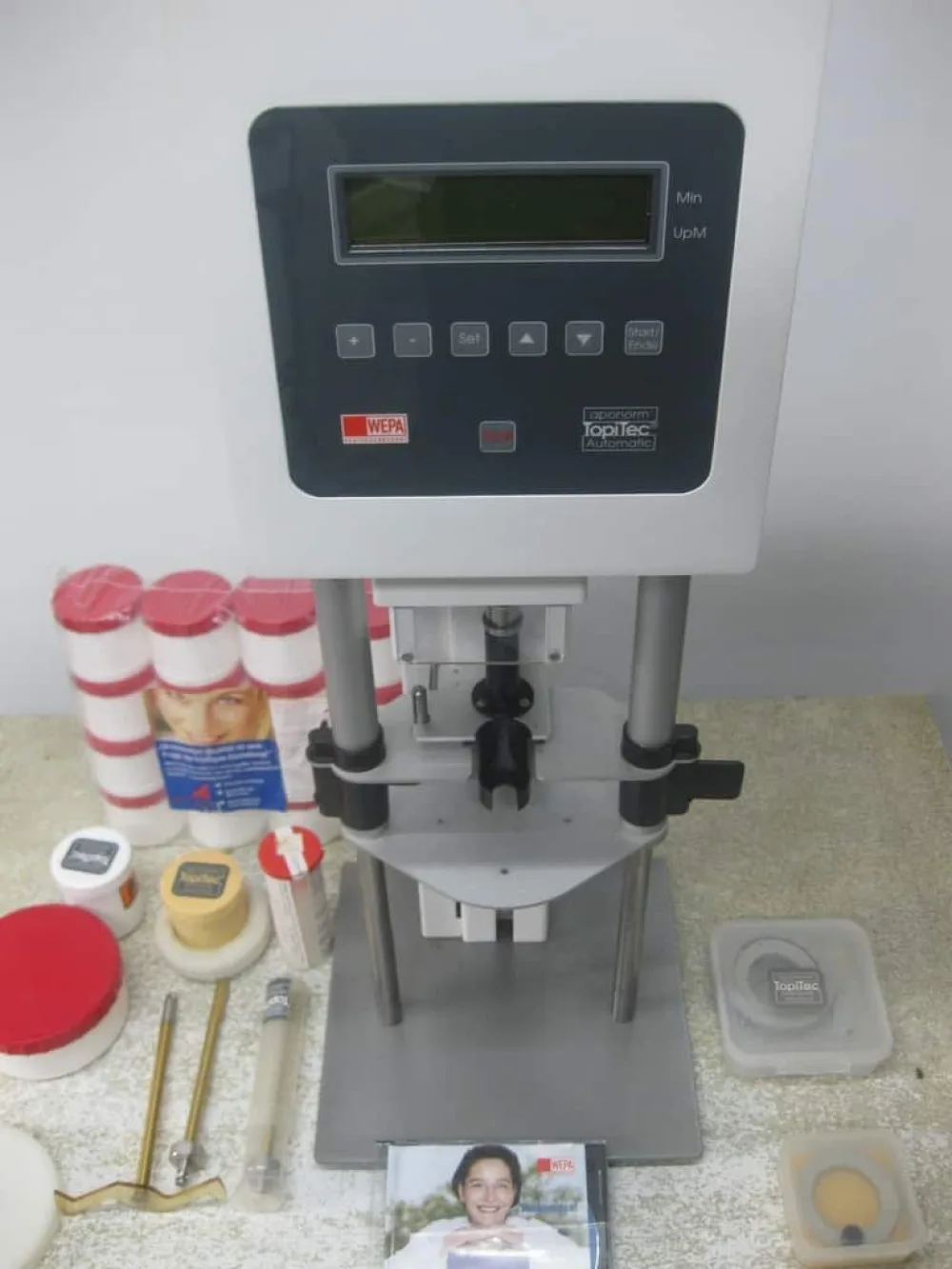 Topitec Automatisch Mengapparaat met flacons