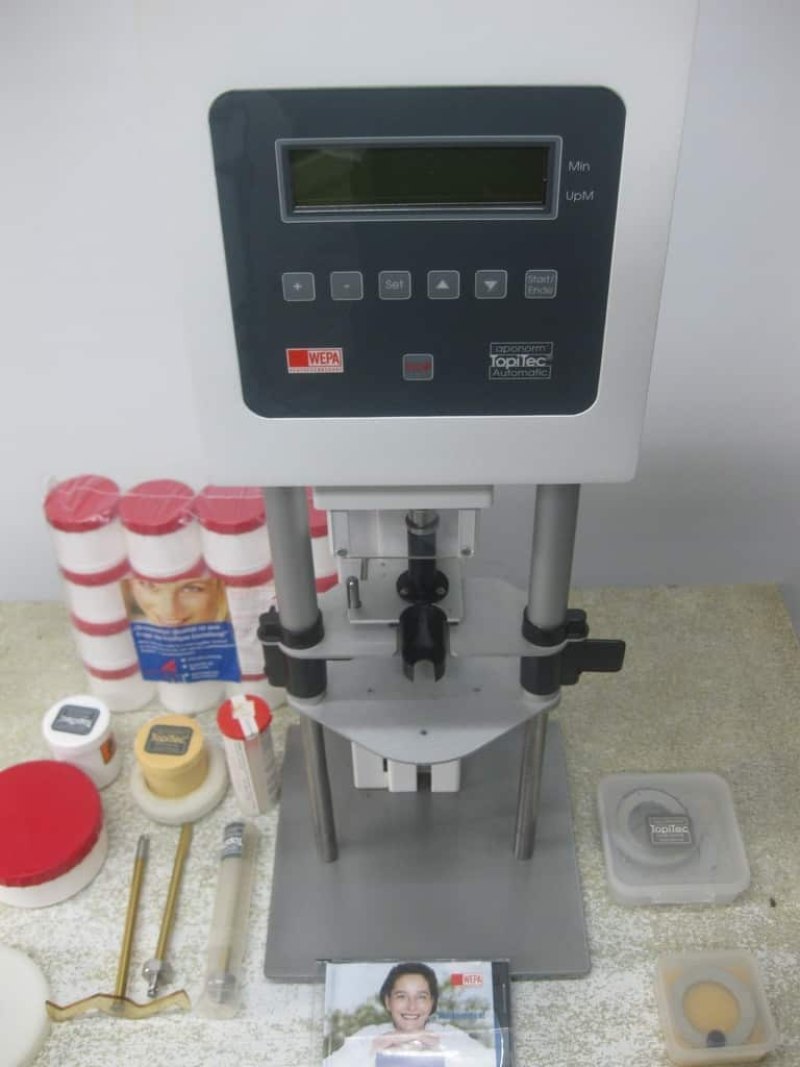 Topitec Automatisch Mengapparaat met flacons