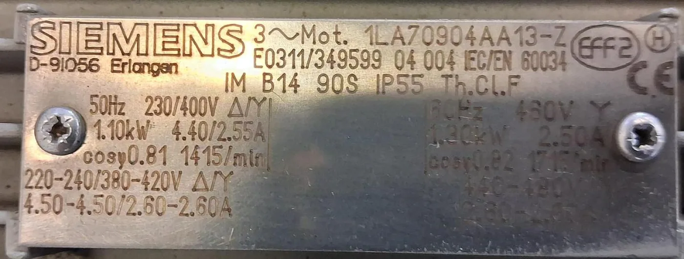 Elstein Heizeinheit Typ TMR 100/60/1 mit Siemens-Antrie - 7