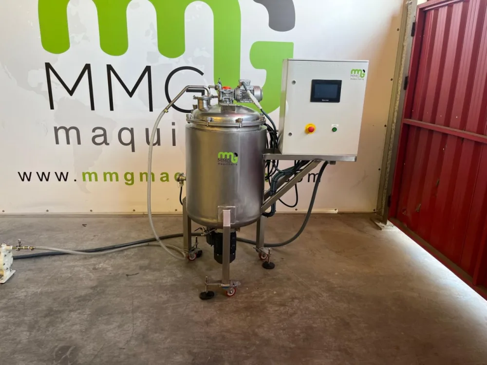 REACTOR CON EMULSOR 100L Y FUSORA DE 50L EN A/INOX