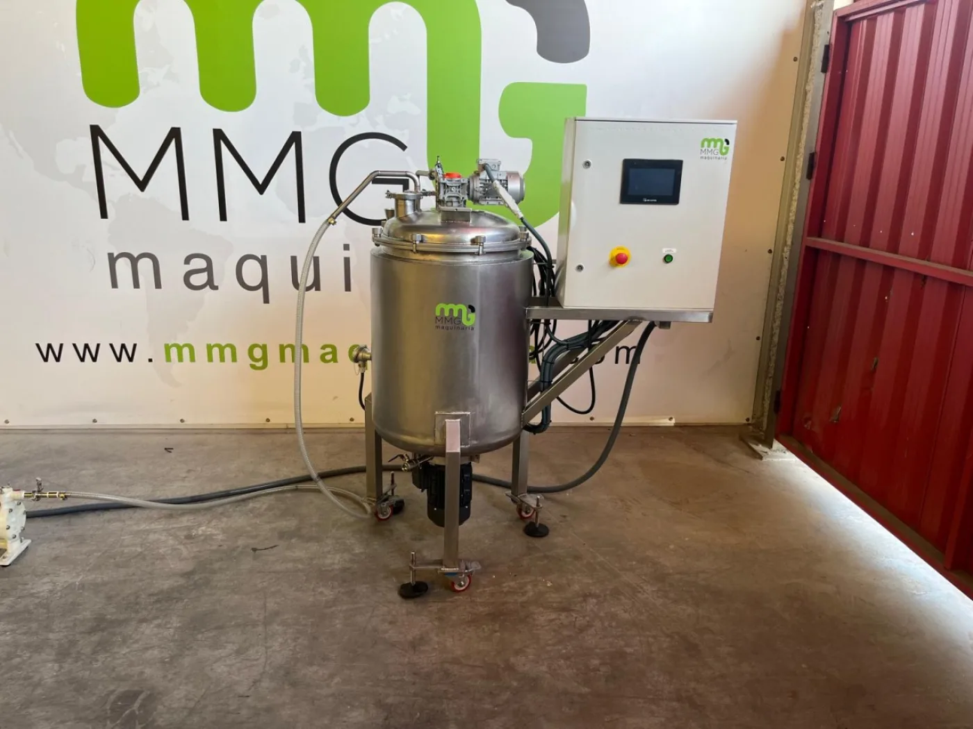 REACTOR CON EMULSOR 100L Y FUSORA DE 50L EN A/INOX - 1