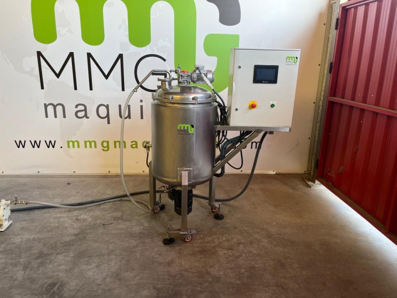 REACTOR CON EMULSOR 100L Y FUSORA DE 50L EN A/INOX