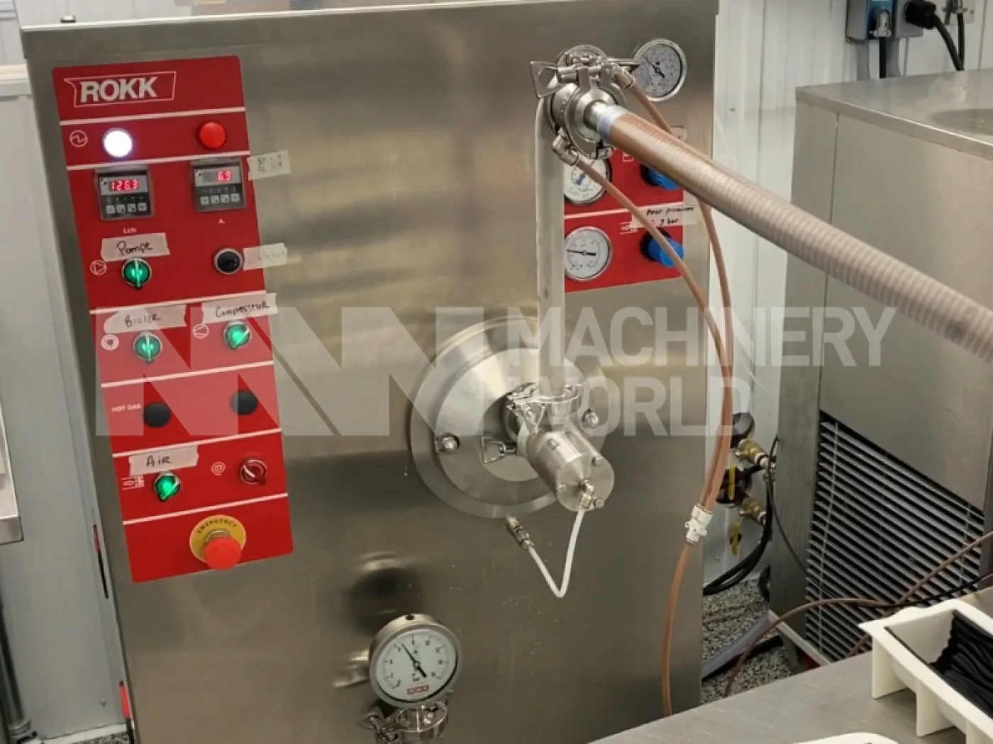 ROKK Ice Cream Industrial Processing Factory, 300 Litres/Hour (Year 2019) - 6