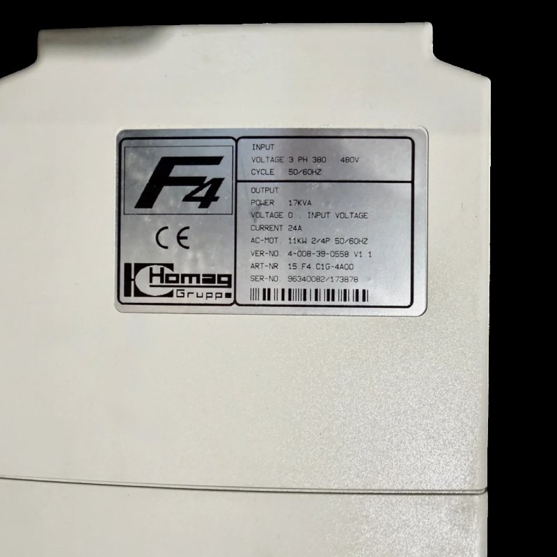 KEB Combivert F4 Frequenzumrichter Homag Art.-Nr. 15.F4.C16-4A00 4-008-39-0558