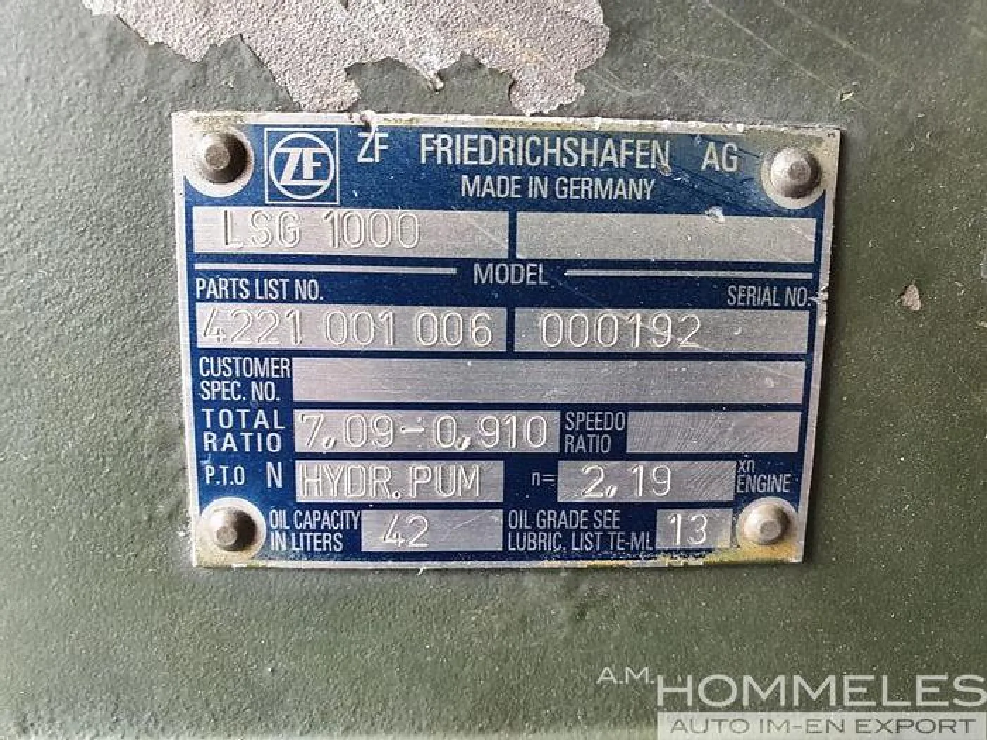 M113 Powerpack MTU - 2