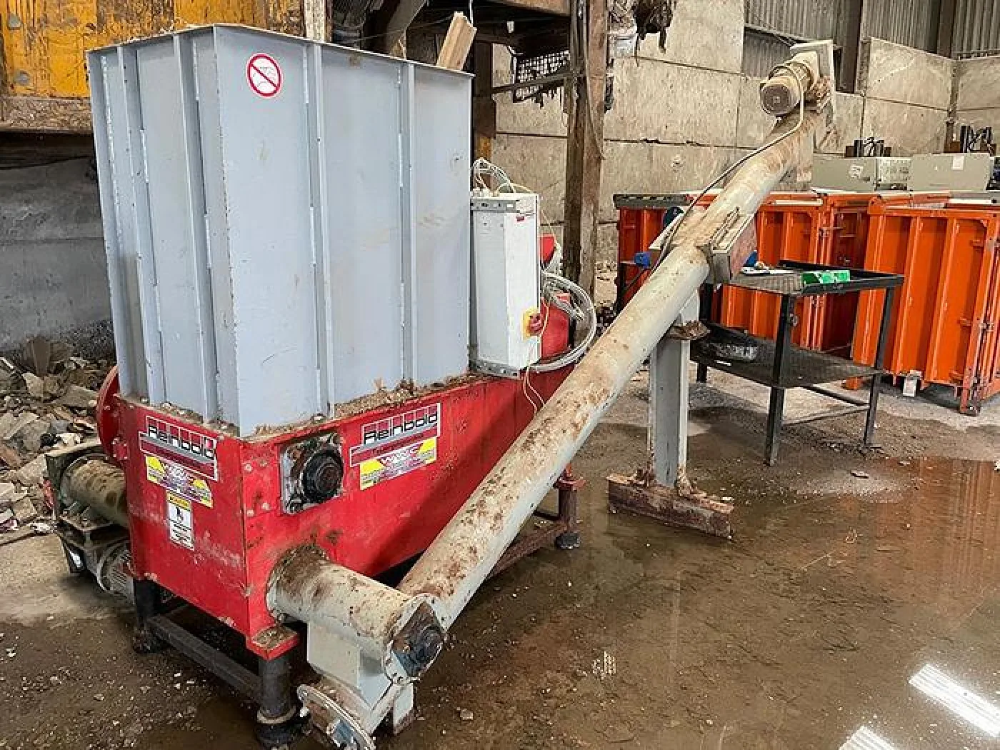 2009 Reinbold AZR60 Shredder and RB120 Briquetting Machine - 2