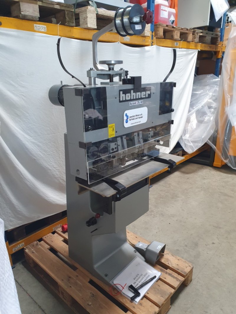 Doppelkopf Drahtheftmaschine Hohner Accord 25/40