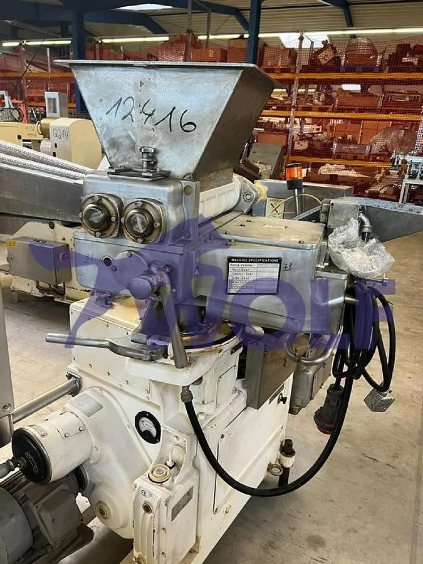 Form- Füll- und Portioniermaschine RHEON - Type FN-208 mit , YOM 1990. - 4