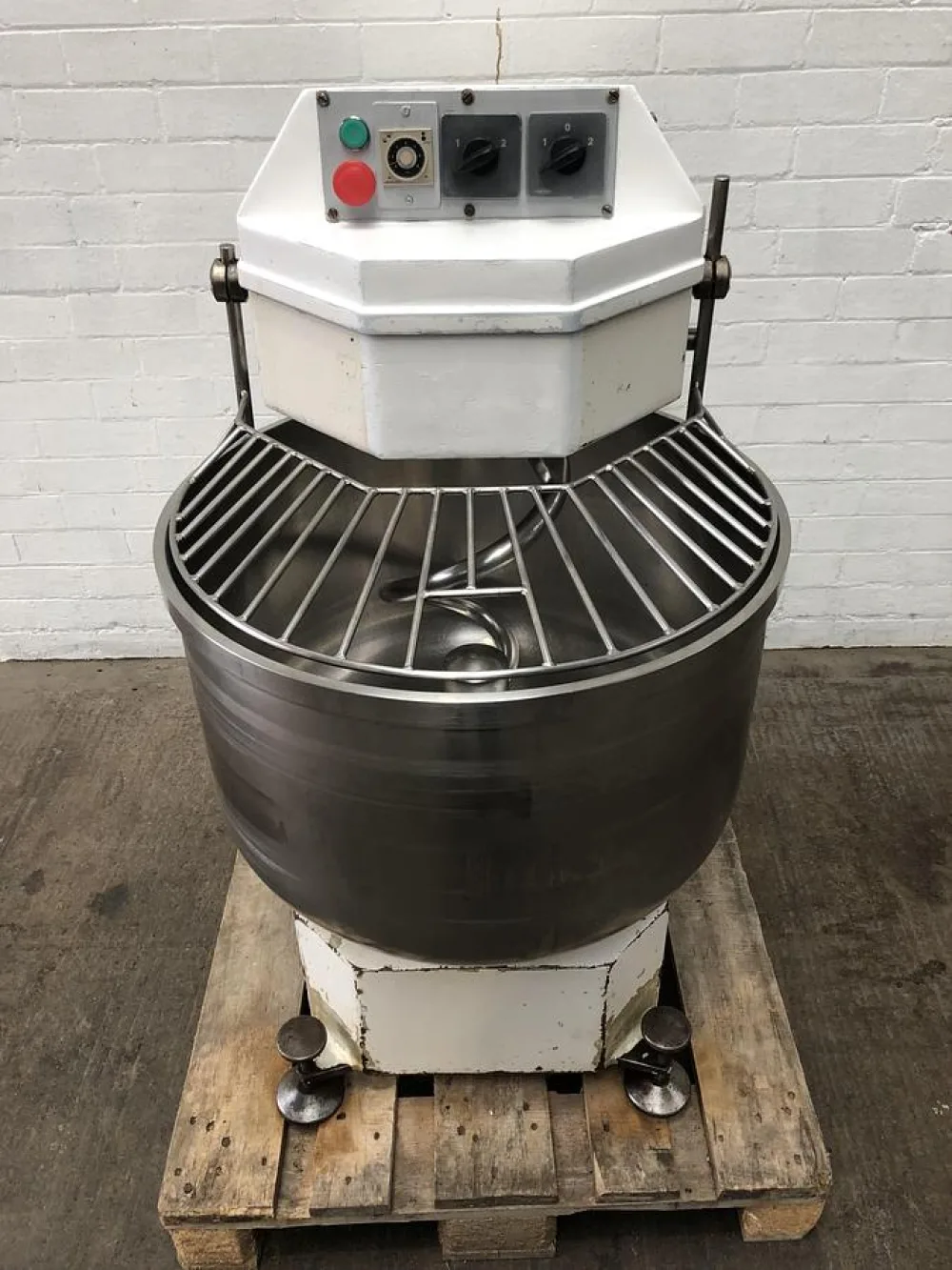 OPM 60Kg Spiral Mixer, One Timer, 2 Speed Manual Control