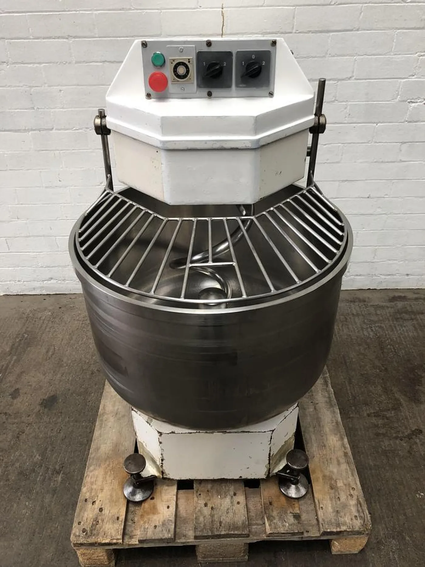 OPM 60Kg Spiral Mixer, One Timer, 2 Speed Manual Control - 1