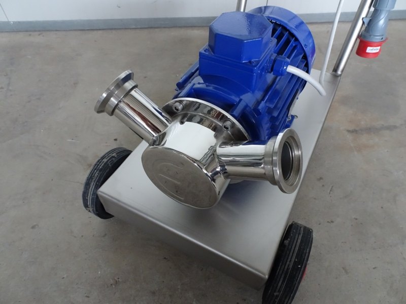 PUMP – ELECTRIC PUMP IN STAINLESS STEEL WITH FOOD NEOPRENE IMPELLER MOD. EURO 50 1 SPEED THREE PHASE 380 VOLTNEW MACHINE