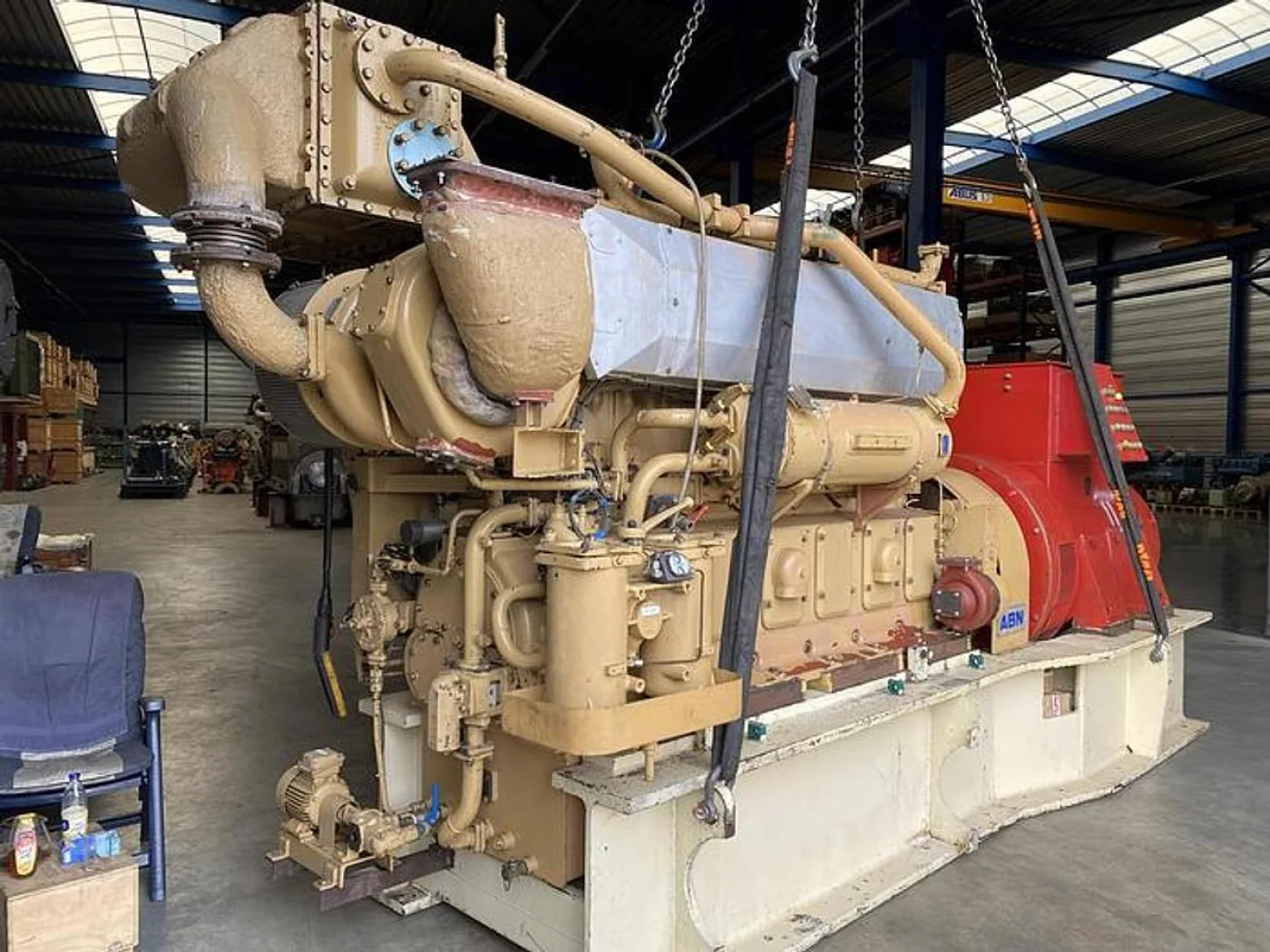 1984 MAK 6M282 GEN.SET 1210 KVA - 4