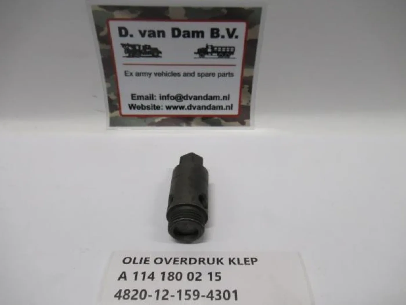 Olie overdruk klep - 2