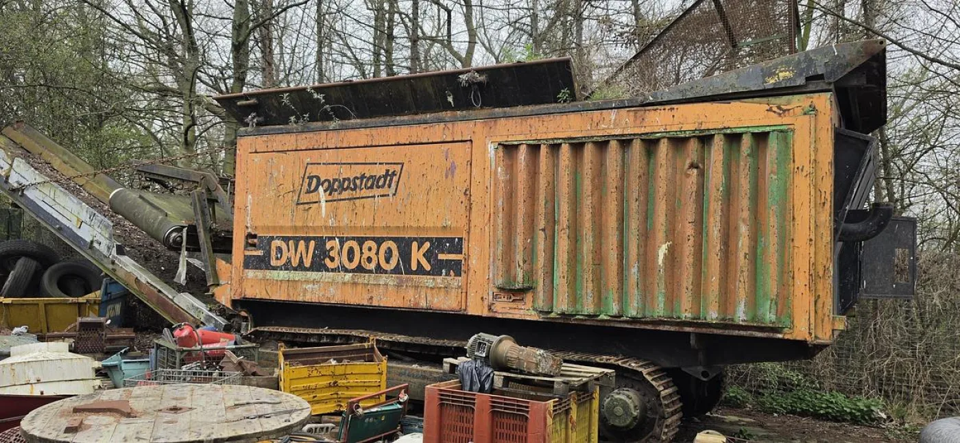 1997 Doppstadt DW 3080 K Single-shaft Slow-speed Shredder - 1