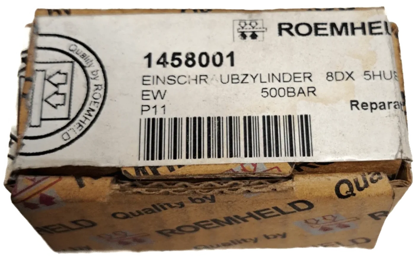 Roemheld Einschraubzylinder, ew, Ø 8 x 5 mm Hub 1458001 - 2
