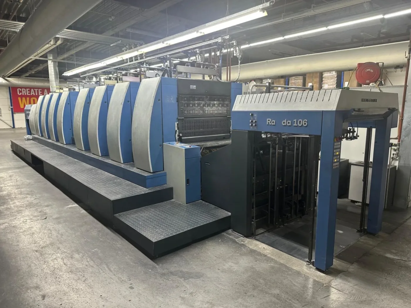 KBA Rapida 106-8 SW4-SPC-LED impresora offset - 2