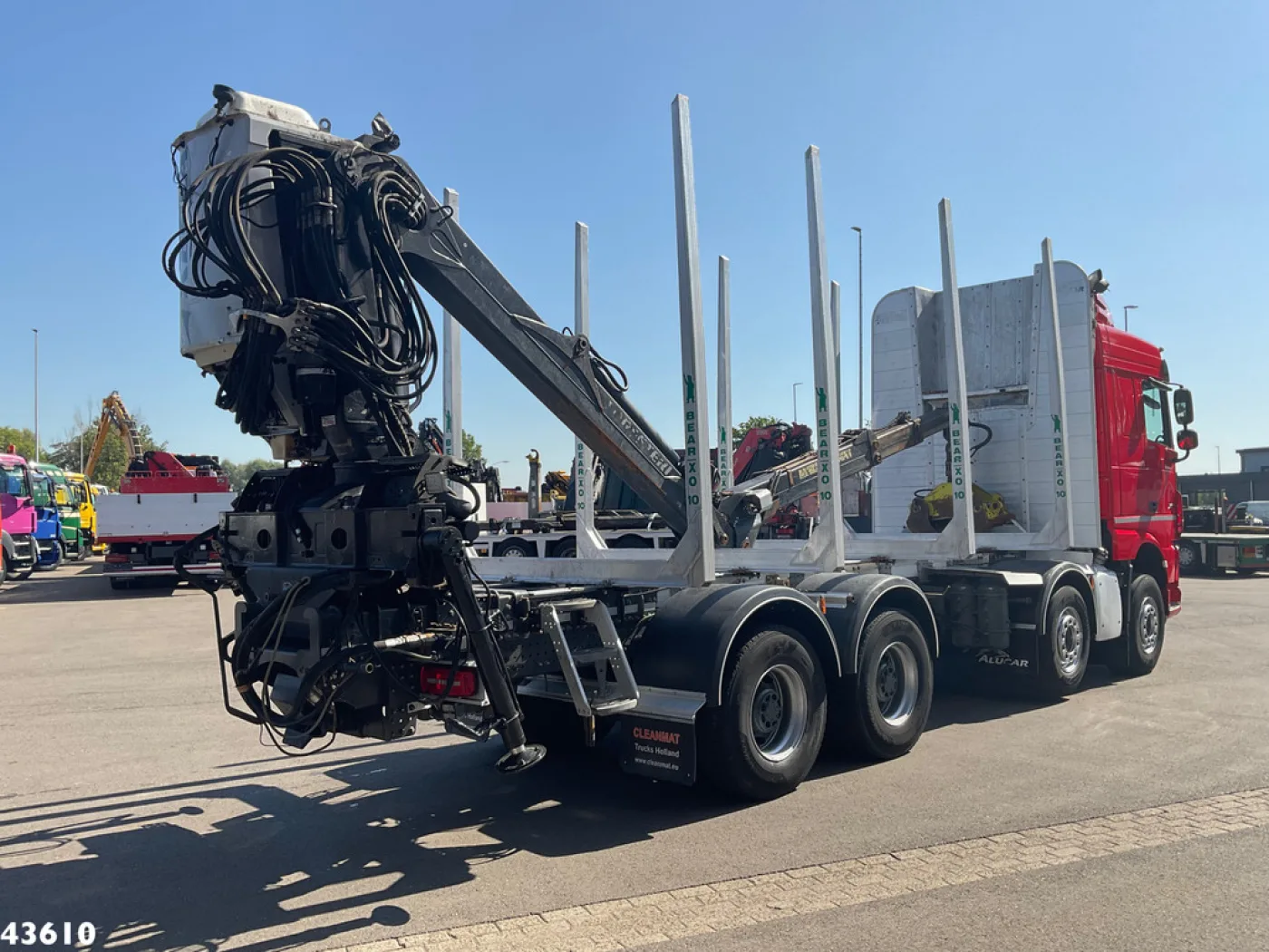 DAF FAD XF 530 8x4 Holzkran - 5