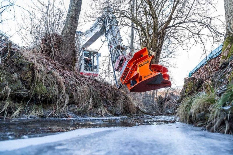Westtech Woodcracker CL320 Fällkopf Fällgreifer