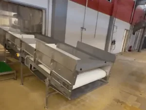 Reception trough white offal, SS