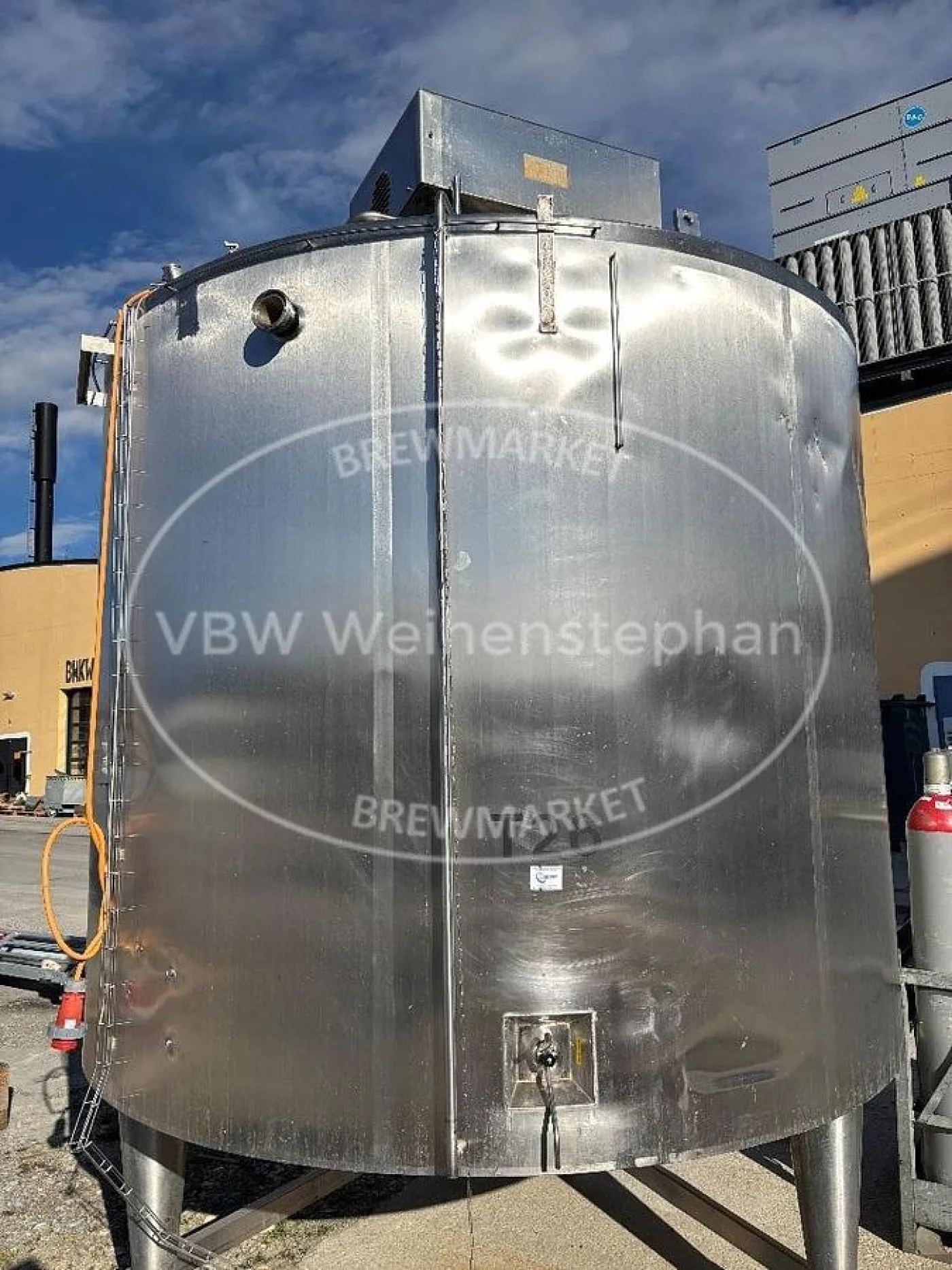 cream ripening tank - 1