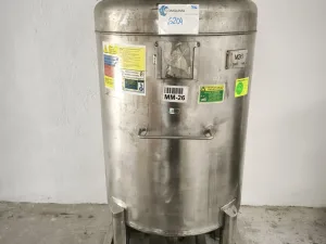 USED STAINLESS STEEL TANK 500 LITERS