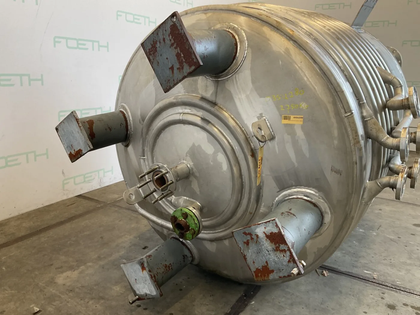Bam Kuerten 5750 L - Stainless Steel Reactor - 7