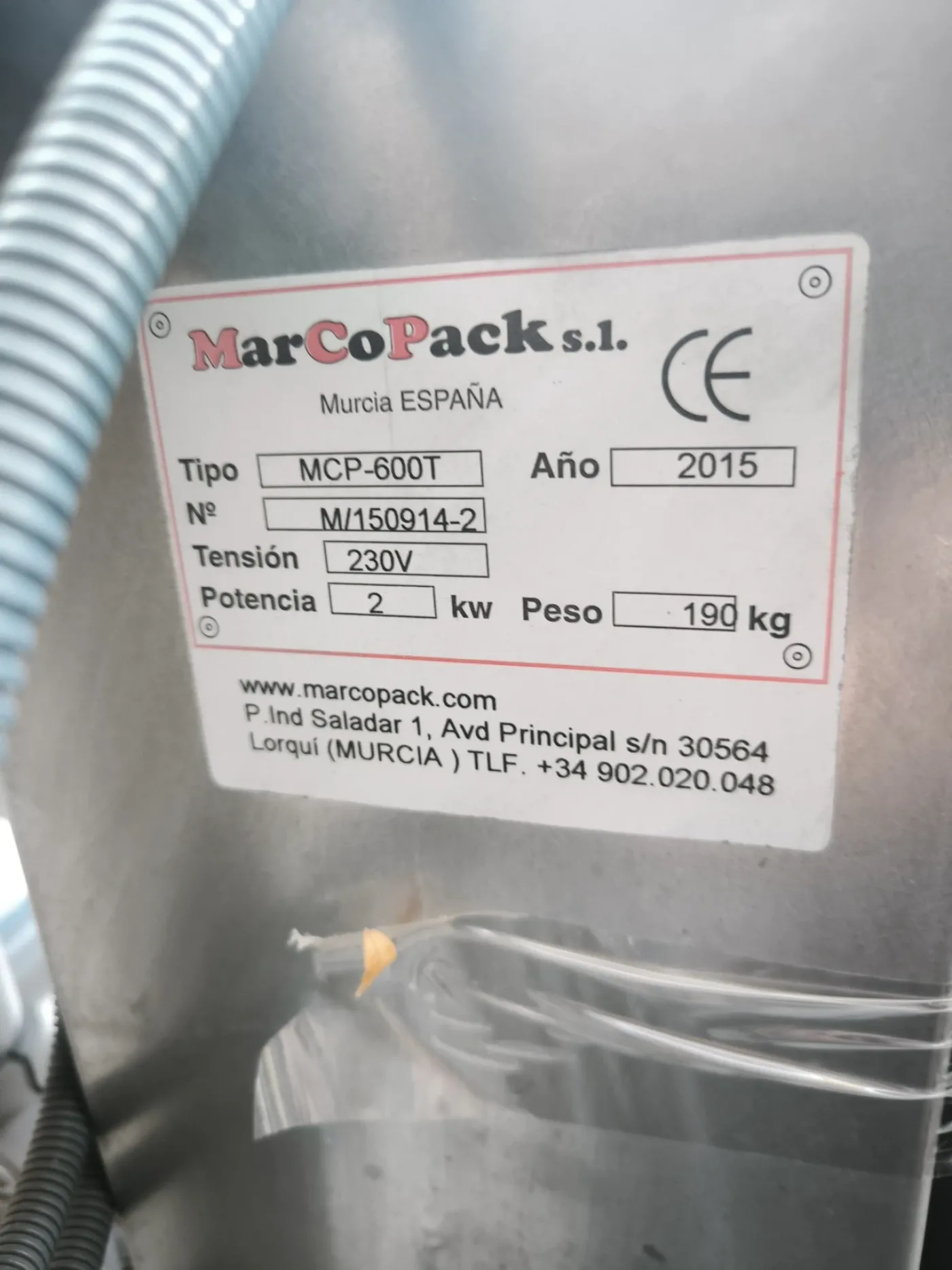LABELLING MACHINE MARCOPACK M/150914-2 - 1