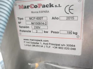 LABELLING MACHINE MARCOPACK M/150914-2