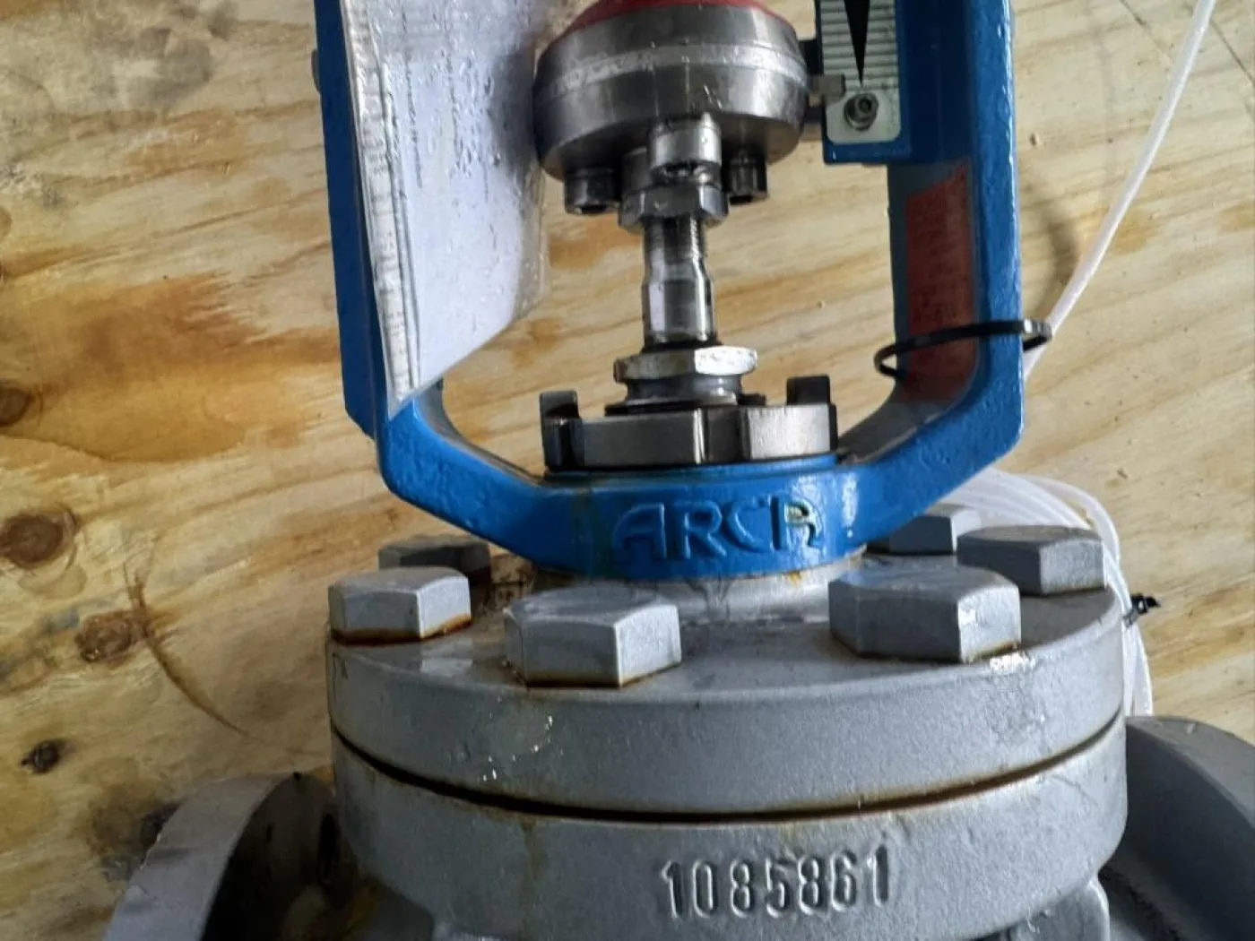 2019 ARCA Control valve with pneumatic diaphragm actuator and smart positioner - 3