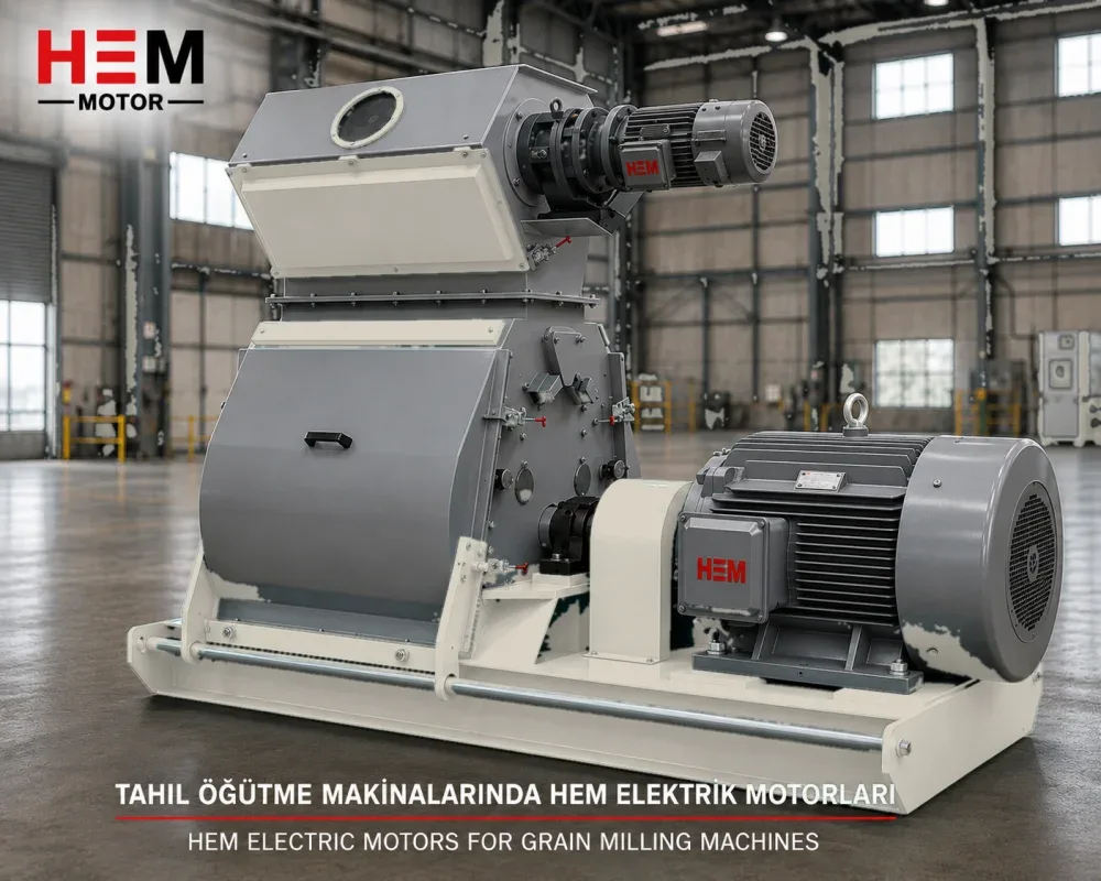 Flour Mill Electric Motors
