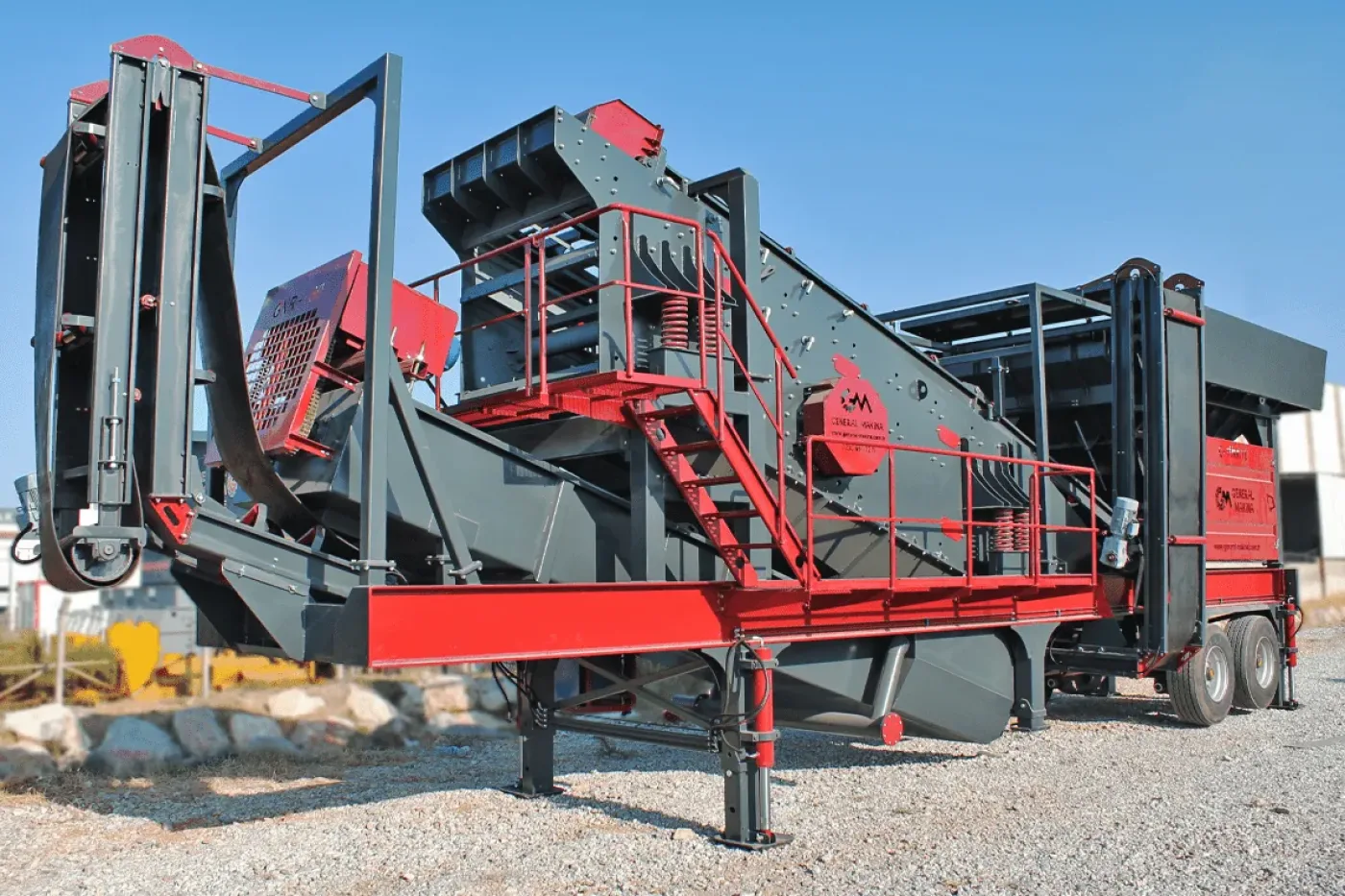 GNR YM1650 — Mobile Washing & Screening Plant (top model) - 8