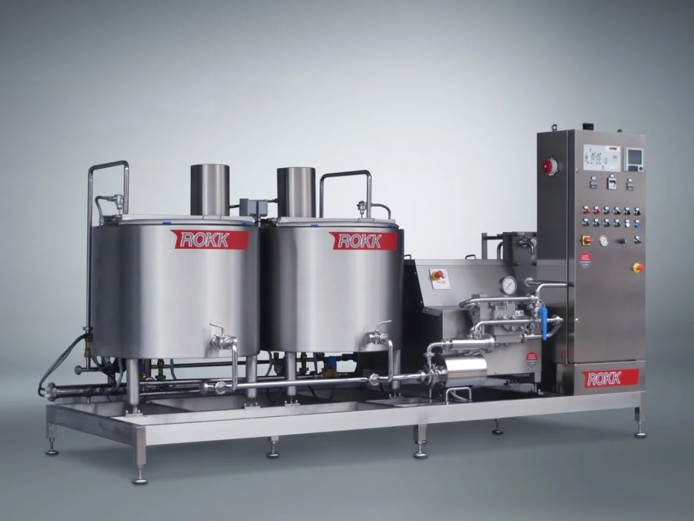 ROKK Mix Plant 150 Self-contained ice cream batch mix plant - 1