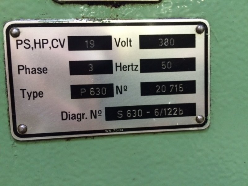 Gear Hobbing Machine – PFAUTER P630