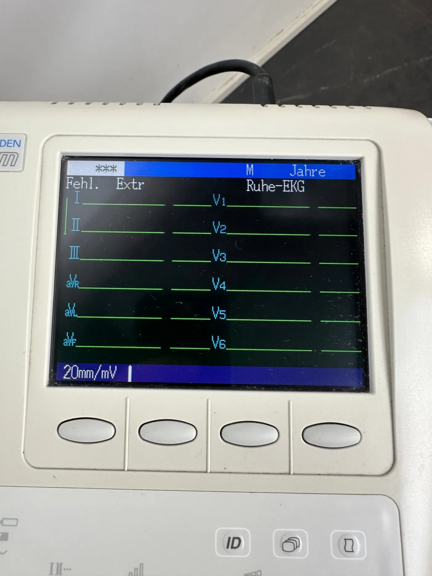 Nihon Khoden EKG Cardiofax M - 5