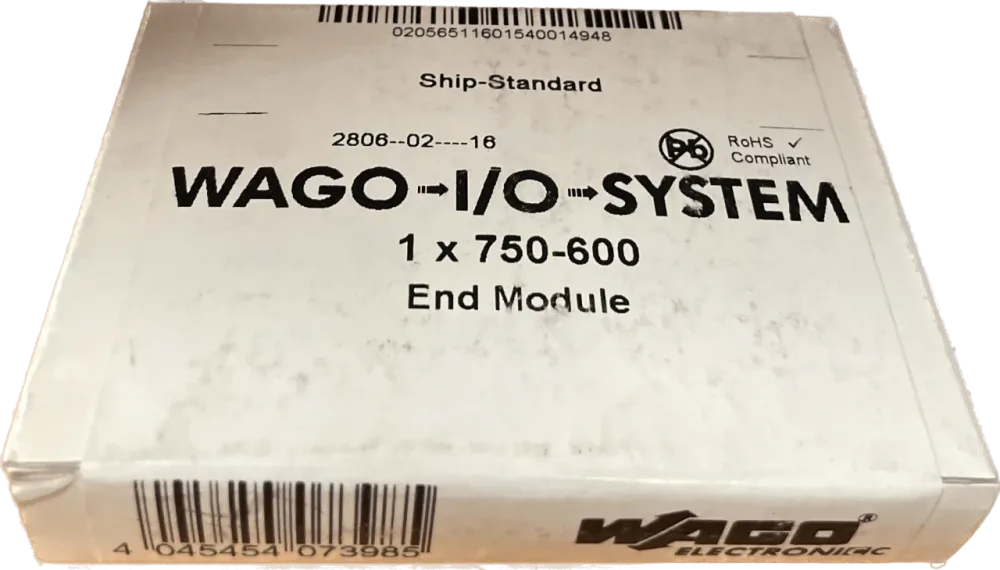 Wago Endmodul 750-600