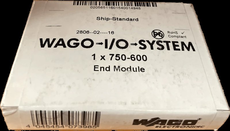 Wago Endmodul 750-600