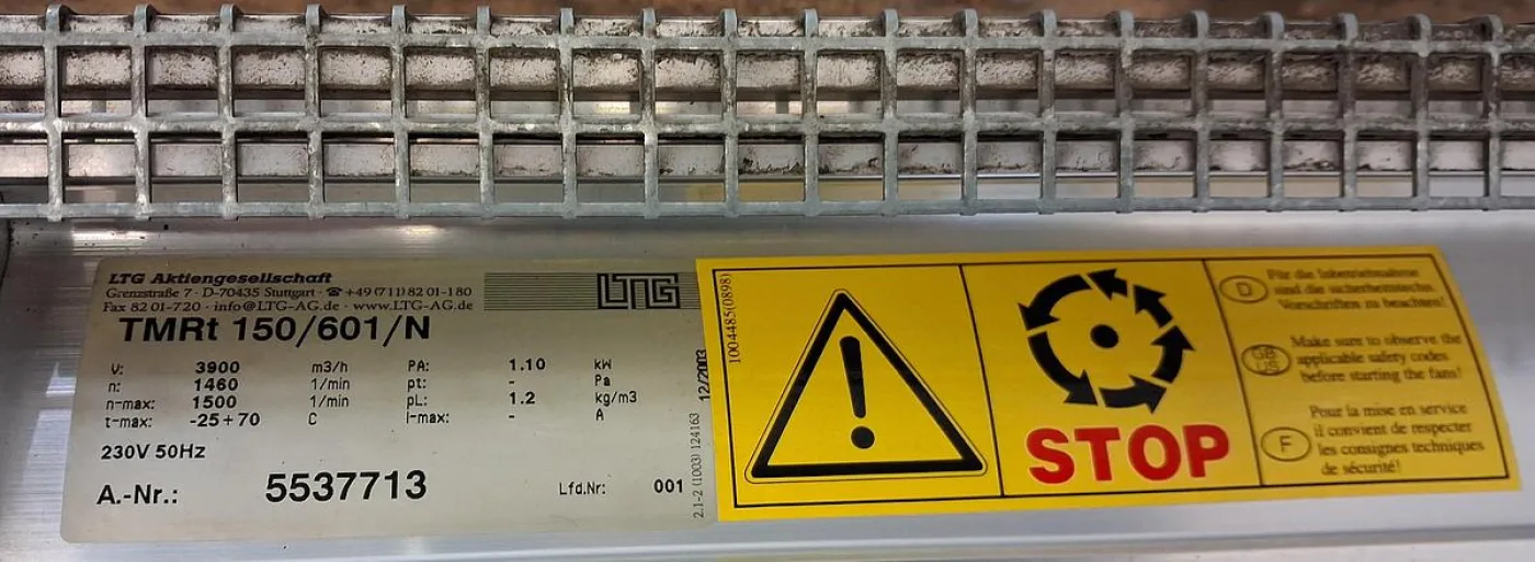 Elstein Heizeinheit Typ TMR 100/60/1 mit Siemens-Antrie - 8
