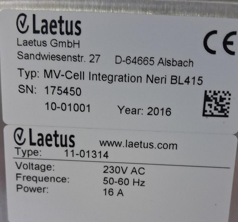 Laetus GmbH MV-Cell Integrationseinheit Typ BL415