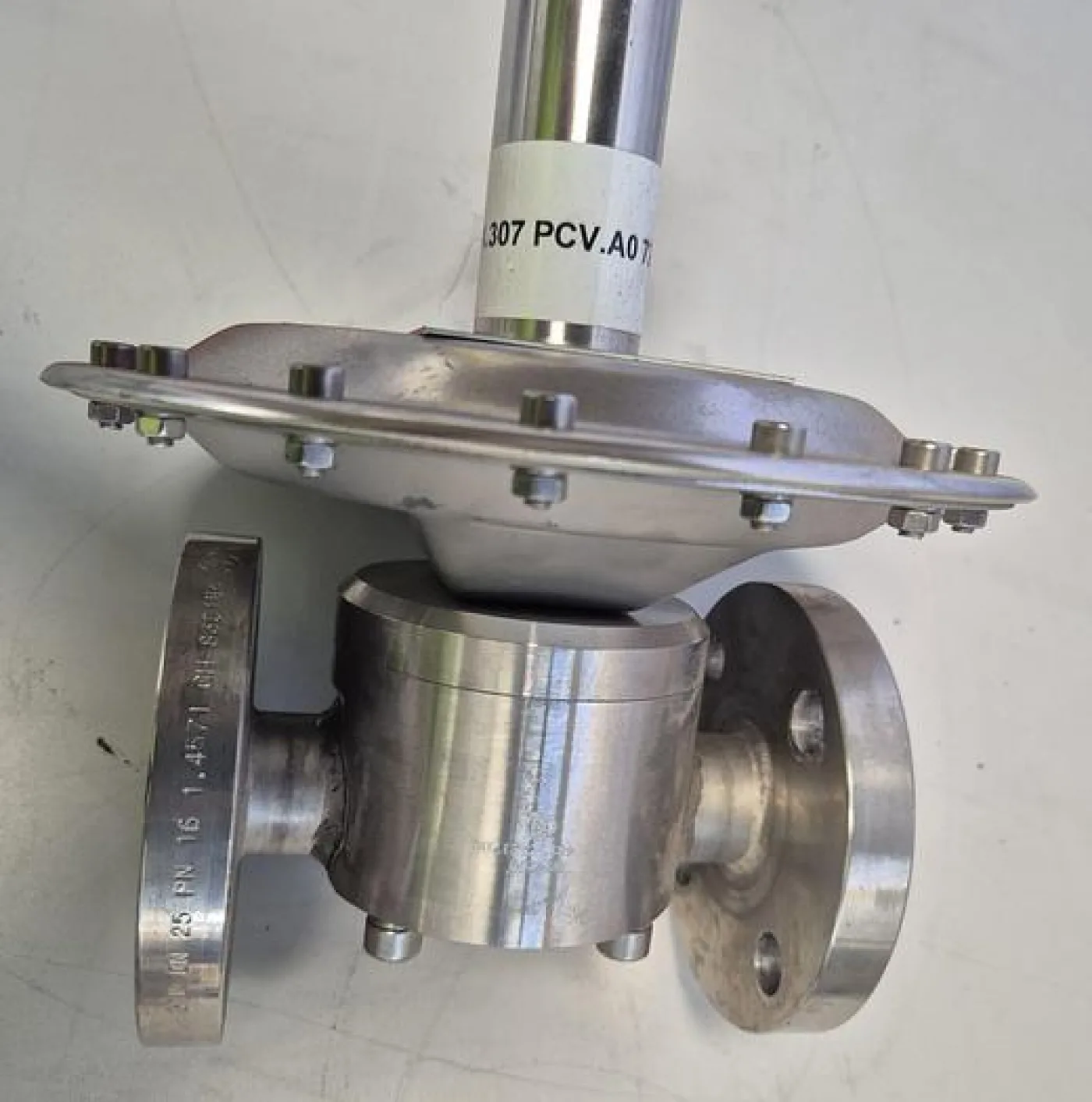 IDAG Druckregler Überströmventil Typ ZM-B25H-FD-P100180/V Hastelloy C - 3