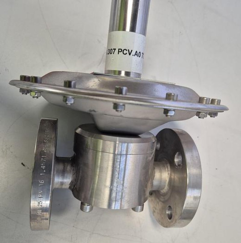 IDAG Druckregler Überströmventil Typ ZM-B25H-FD-P100180/V Hastelloy C