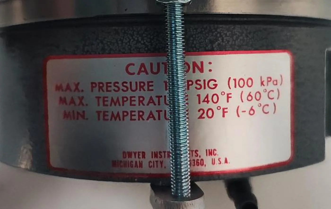 Briem Differenzdruckmessgerät Serie2300 -50 bis +50 Pascal - 6