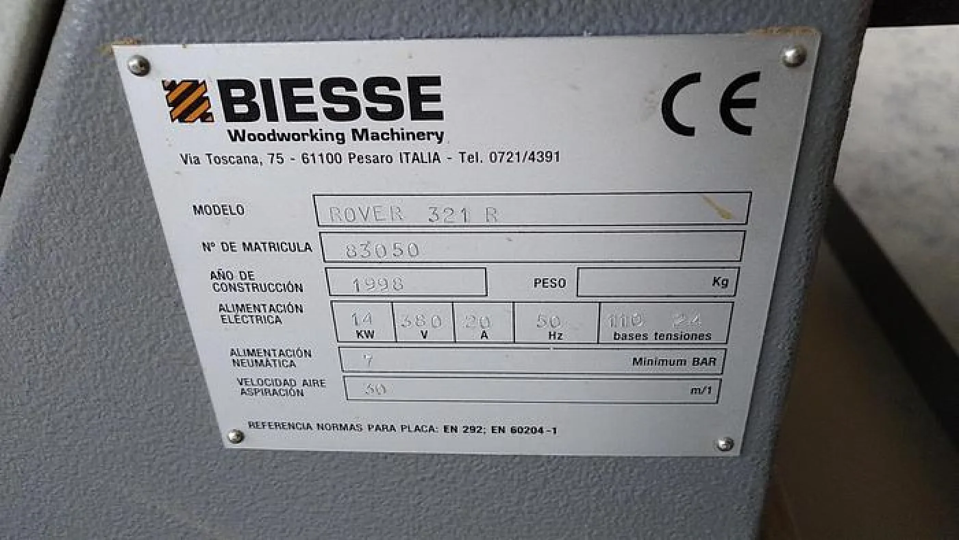 Biesse Rover 321r - 3
