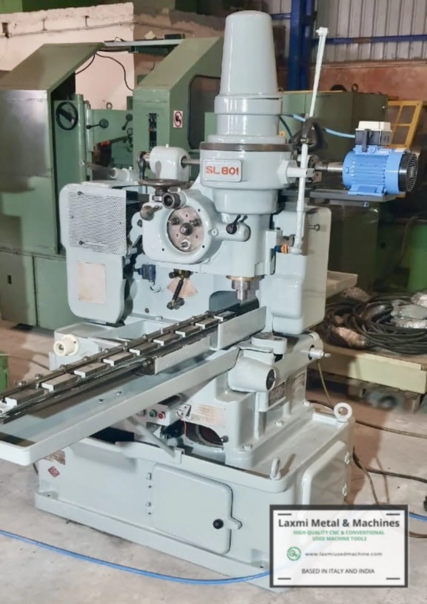 HIGH SPEED GEAR SHAPER, PAMA OMA - SL 801 with RACK CUTTING ATTACHMENT - Laxmi Metal & Machines, Rohtak - 3