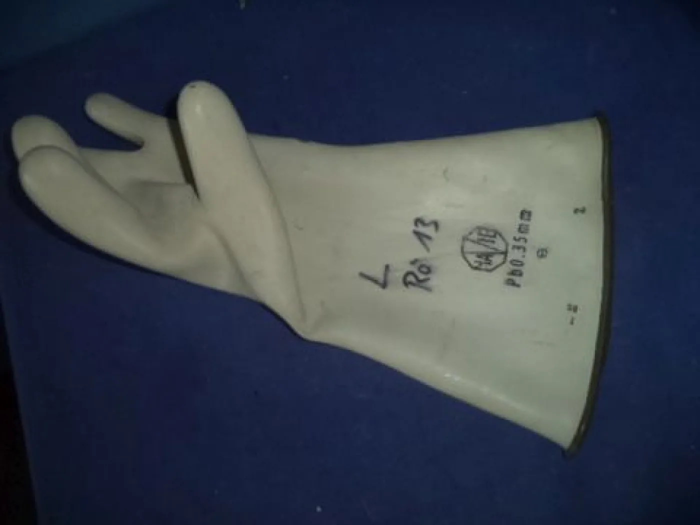 Röntgenhandschuh / x-ray clove (Gebraucht, sehr gut) - 1